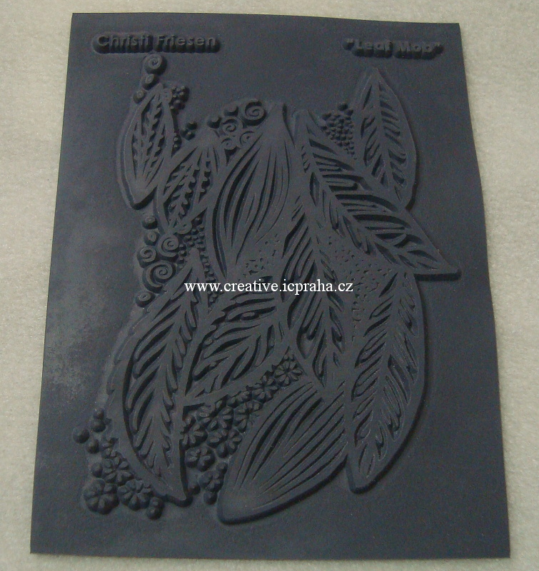 textura Christi Friesen - Leaf mob 10x14cm